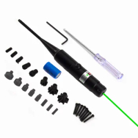 Universal Laser Bore Sight Kit.177 to.50 Caliber for Rifle Collimator Boresighter Battery Included