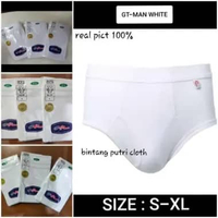 sempak gt man putih | cd pria gt man putih | cd gt man pria murah PUTIH XL