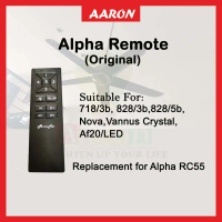 Alpha Ceiling Fan Remote  RF42L/56L/5S-FT 5 Speed Original Product Aaron Shop Lightman