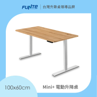 FUNTE Mini+ 雙柱電動升降桌/二節式 100x60cm 八色可選(辦公桌 電腦桌 工作桌)