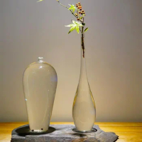Creative New Chinese Zen Glass Vase Plant Hydroponic Terrarium Art Plant Hydroponic Table Vase Glass Crafts