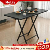 【COD】Public Foldable Folding Table Home eating small table Easy To Carry dining table portable Eat D