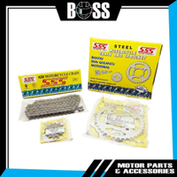 [SSS] YAMAHA SRL115 SRL115 FI (428) Motorcycle Sprocket & Chain Set