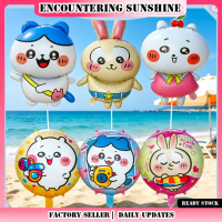 Bộ bóng bay giấy bạc hoạt hình Chiikawa (nhiều kiểu dáng): Little Eight, Usagi và Line Puppy, tạo kh