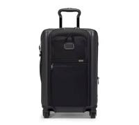 TUMI Alpha Hybird International Expandable 4 Wheeled Carry-On Capacity 35L - Koper - Black