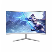 32inch 4K resolution white color curved pc monitor 144hz curved gaming monitor