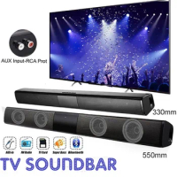 TV Speaker Bluetooth Speakers for Computer 2.1 Soundbar Subwoofer Bass Stereo Bluetooth Column with Fm AUX TF RCA Music Center