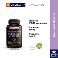 VitaHealth CHARGE-UP INOSITOL WITH VIT D3 PLUS [Exp 7/2027]
