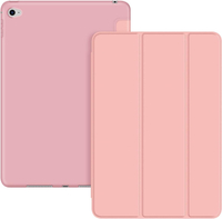 【日本代購-現貨】智能保護套，超薄超輕保護殼保護殼 適合Apple iPad Air 2 (A1566 A1567) -玫瑰金