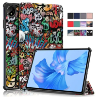Funda For Huawei Matepad Pro 11 2022 Case Leather Painted Folding Hard Case For MatePad Mate Pad Pro 11 inch 2022 Smart Cover