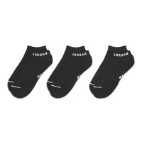 Nike 襪子 Jordan Everyday No-Show Socks 男女款 黑 踝襪 短襪 三雙入 DX9656-010
