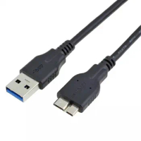 Micro B USB 3.0 Data Sync Charging Short Cable for USB3.0 Mobile hard disk and Note 3 S5 phone i9600 N9006 N9008 0.1m/1m