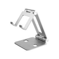【3D Air】鋁合金雙軸多角度折疊手機平板支架