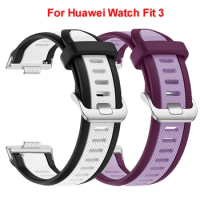 Soft Silicone Bracelet for Huawei Watch Fit 3 Strap Sport Band for Huawei Fit 3 Correa for Huawei Wa