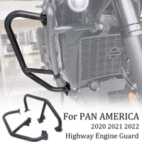 For PAN AMERICA 1250 RA1250 S ADV 2020 2021 2022 Motorcycle Highway Engine Guard Crash Bars Bumper Stunt Cage Protector