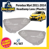 Perodua Myvi Lagi Best 2011-2014 headlamp lens cover lamp cover Plastic PC/SET