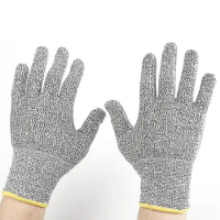 1Pair Cut Resistant Gloves Durable High Strength Breathable for Moving Anti-Puncture Arm Gloves Cut Resistant Gloves