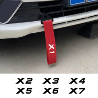 Car Bumper Trailer Towing Ropes Accessories For BMW X4 G02 X6 G06 X1 E84 X3 F25 G01 F26 X5 F15 E70 G05 E71 F16 X7 G07 F48 X2 F39