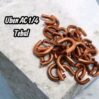 Uben AC 1/4 Tebal / U-Bend Pipa Tembaga Sambungan Evaporator Kondensor AC 1/4 Inch Premium