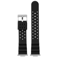 silicone Watch Band 22MM Strap For Tissot PRX Super Player Watch 22MM Strap With 12MM Converter Accessories Watchband Replace