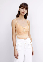Urban Revivo Ombre Ruched Knitted Cami Top