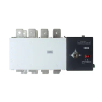 220V ATS dual power automatic transfer switch 4P electrical control switch three-phase PC grade circuit breaker 16A--630A 380V