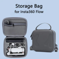 Carrying Case for Insta360 Flow Handheld Gimbal Holder Pressure Resistance Phone Stabilizer Handbag Storage Bag Inner Support