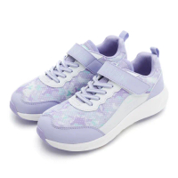 【MOONSTAR 月星】童鞋簡約運動系列競速鞋(紫)