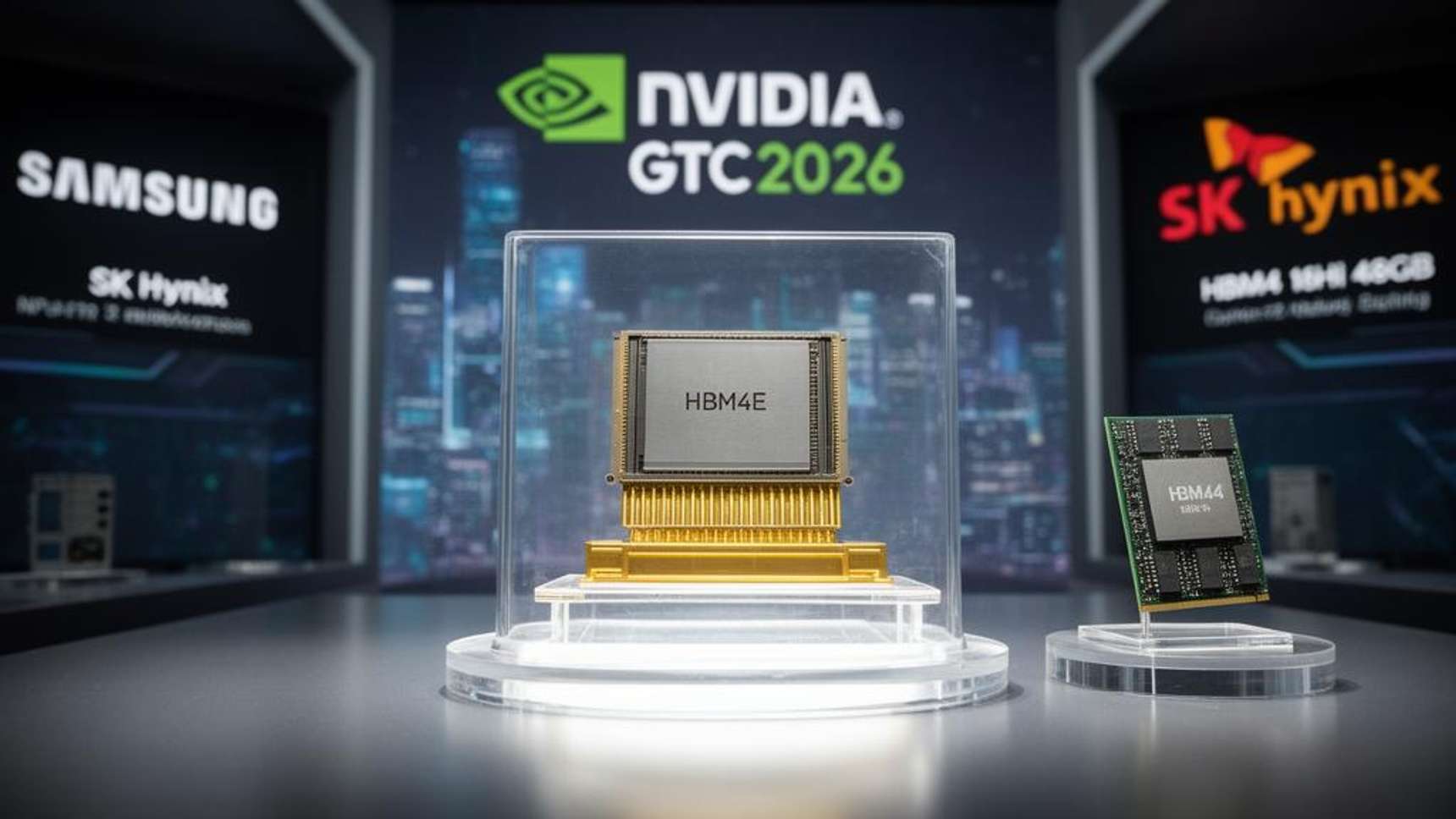 Samsung Electronics、Nvidiaの「GTC 2026」で次世代AIメモリ「HBM4E
