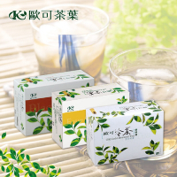 歐可 阿薩姆紅茶/烏龍茶/鮮綠茶/四季春青茶/蜜香紅茶 冷泡茶系列 任選3盒(30包盒)