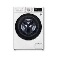 【LG】 蒸氣滾筒洗衣機 (蒸洗脫烘)｜洗衣9公斤+烘衣6公斤 (冰瓷白) WD-S90VDW