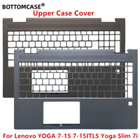BOTTOMCASE New Laptop Palmrest Upper Cover For Lenovo YOGA 7-15 7-15ITL5 Yoga Slim 7i Grey Brown AM1RY000110