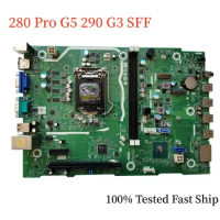 M82361-001 For HP 280 Pro G5 290 G3 SFF Desktop Motherboard M82361-601 L75365-004 DDR4 Mainboard 100% Tested Fast Ship