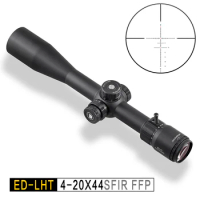 New Discovery ED4-20×44 Tactical Sight Illuminated Super High Definition First Focal Plane Imported Glass Rifle Scope