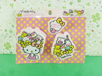 【震撼精品百貨】Hello Kitty 凱蒂貓 造型夾-3入夾子-盛裝打扮圖案 震撼日式精品百貨