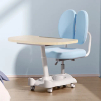 【XYG】兒童學習桌一體式可升降桌椅(學習桌/書桌)