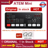 Blackmagic Design ATEM Mini Pro ATEM Mini Pro ISO ATEM Mini Extreme Live Stream Switcher Multi-view and Recording New Features