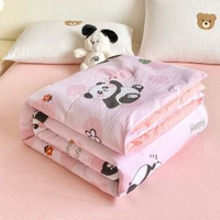 A類泡泡棉單夏被冷氣機被夏涼被薄被子可機洗軟糯輕薄透氣卡通
