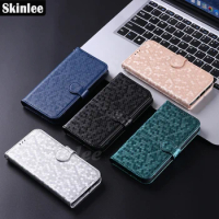 Skinlee Flip Case For OnePlus Nord N30 SE 5G Magnetic Polka Dot Leather Card Bag Cover Funda For Nord N30 N20 SE Wallet Shell