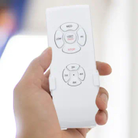 85-265V Smart Remote Control 4 Timing 3 Speed Wireless Remote Control Receiver 30 Meter Distance for Most Ceiling Fan and Lamp