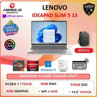 Lenovo IDEAPAD SLIM 5 13 RYZEN 7 7735HS 16gb 512gb W11+OHS 13.3WUXGA 100SRGB 2Y PREM+ADP GRY -0LID W