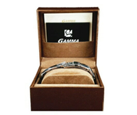 【大樂町日貨】日本代購 GAMMA 電氣石鍺石手鍊 銀色 男性用 GX05