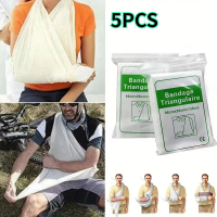 5pcs 96x96x136CM Trangular Bandage / Mitela Kain Segitiga / Kain Pmr