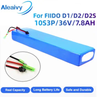 ALEAIVY 36V Battery 10s3p 7.8Ah 10Ah Lithium-ion Battery Pack for FIIDO D1/D2/D2S Folding Electric Moped City Bike