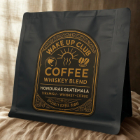 Wake Up Club กาแฟคั่วเมล็ด Whiskey Blend tiramisu, whiskey, citrus