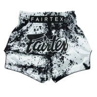 Model seluar tinju.Grudge.White.model.BS1948.Fairtex