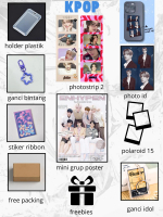 {special box} holdercard fankit nct Dreamm/seventeen/enhypen, photocard, stiker deco