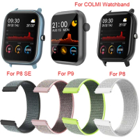 20MM Nylon Loop Straps For COLMI P9 P8 Pro SE P10 P11 Smart Watch Band Sports Wristbands For COLMI V23 Pro/Land 1/Land 2S Correa