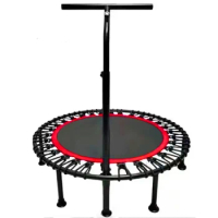 Mini Trampoline For Adults Indoor Small Rebounder Exercise Trampoline For Workout Fitness