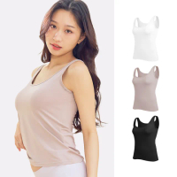 【MarCella 瑪榭】2件組-冰透涼感抗菌坦克/細肩背心(涼感/女內著/背心/內搭)